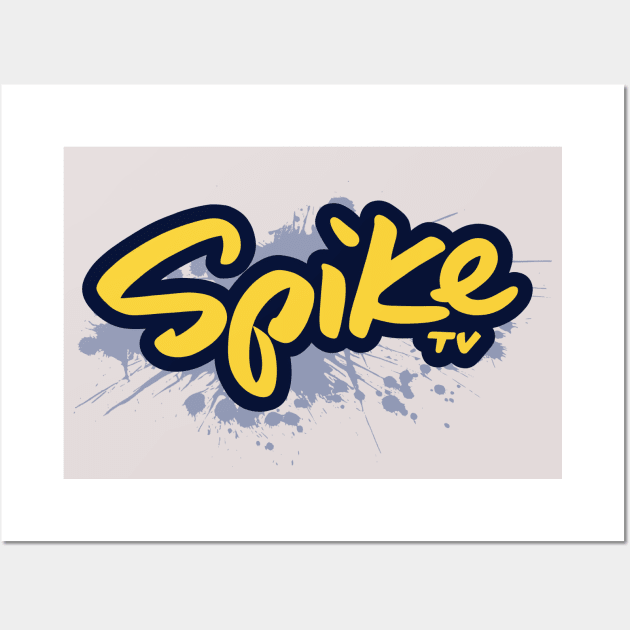 SPIKE TV Wall Art by DCMiller01